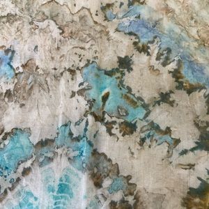 Summer blouse with gold braid